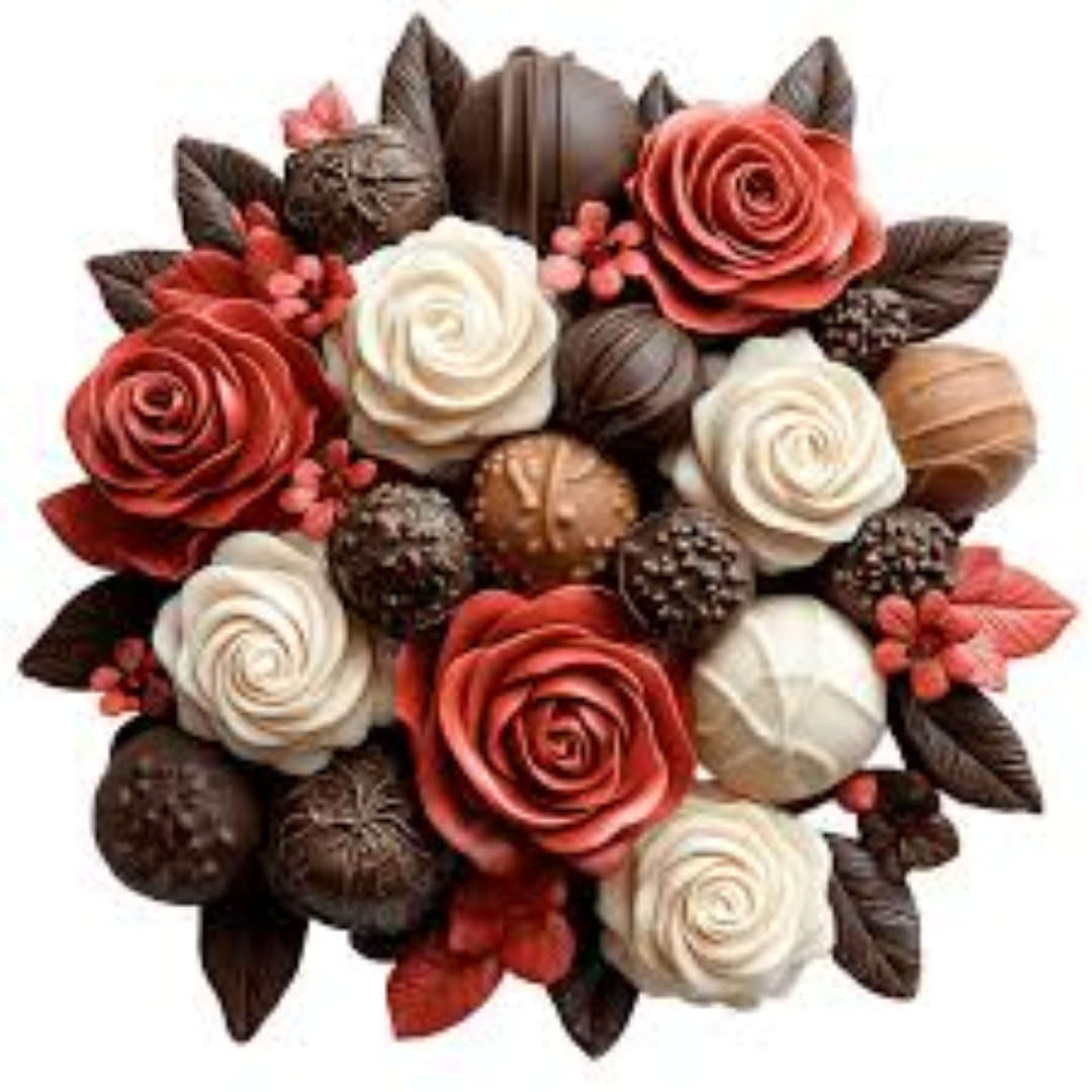 LONG FLOWER GIFT CHOCOLATE 